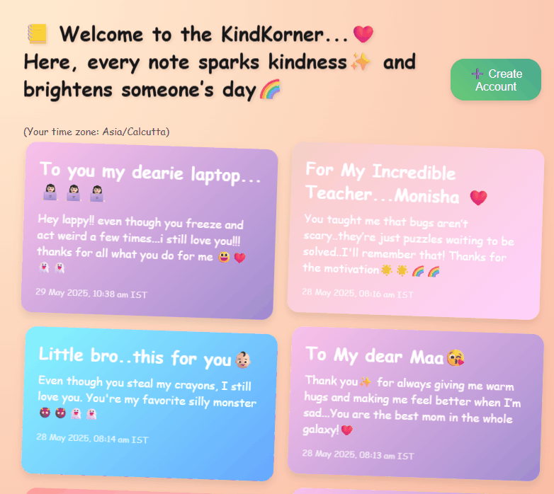 Kind Korner ❤️🌈